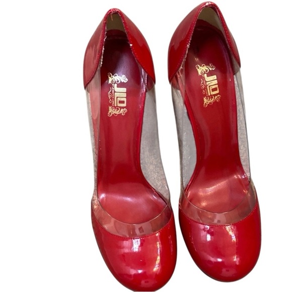 Jennifer Lopez Women's Red Heels - Picture 1 of 8